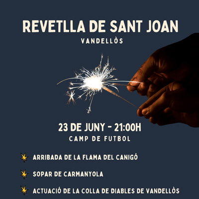 Revetlla de Sant Joan a Vandellòs, 2025 Revetlla de Sant Joan a Vandellòs, 2025