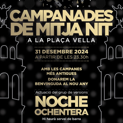Campanades de Cap d'Any al Vendrell, 2024