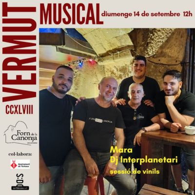 Vermut Musical al Forn de la Canonja, 2025, CCXLVIII Vermut Musical al Forn de la Canonja, Forn de la Canonja Vermut Musical al Forn de la Canonja, 2025, CCXLVIII Vermut Musical al Forn de la Canonja, Forn de la Canonja