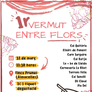 vermut entre flors