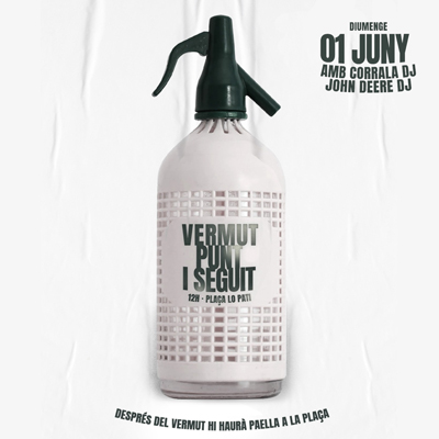 Vermut Punt i Seguit, Centre d'Art Lo Pati, Amposta, 2025 Vermut Punt i Seguit, Centre d'Art Lo Pati, Amposta, 2025