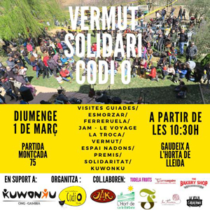 Vermut solidàri de Codi0, Lleida, 2020