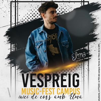 Vespreig, Music-Fest Campus - Campus Terres de l'Ebre URV - Tortosa 2025 Vespreig, Music-Fest Campus - Campus Terres de l'Ebre URV - Tortosa 2025