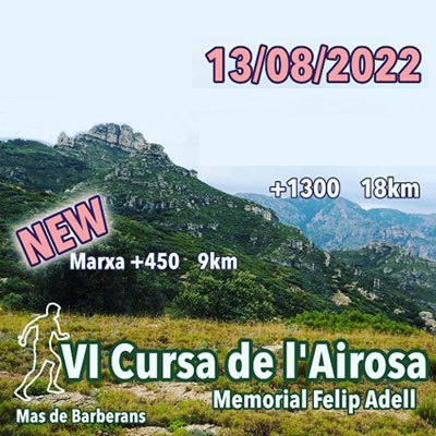 VI Cursa de l'Airosa - Mas de Barberans 2022 VI Cursa de l'Airosa - Mas de Barberans 2022