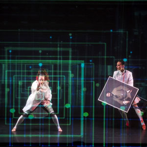 Espectacle de dansa 'Viatge al centre de la Terra' a càrrec de Roseland Musical, una versió lliure de la novel.la de Julio Verne.