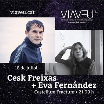 Concert de Cesk Freixas i Eva Fernández al Via Veu, Sant Julià de Ramis, 2021 Concert de Cesk Freixas i Eva Fernández al Via Veu, Sant Julià de Ramis, 2021