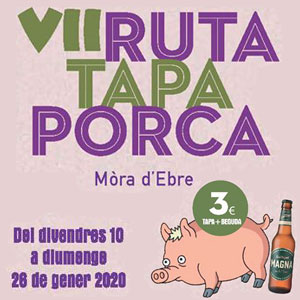 VII Ruta Tapa Porca - Móra d'Ebre 2020