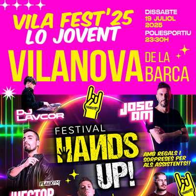 Vila Fest de Lo Jovent, a Vilanova de la Barca, 2025