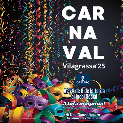 Carnaval de Vilagrassa, 2025 Carnaval de Vilagrassa, 2025