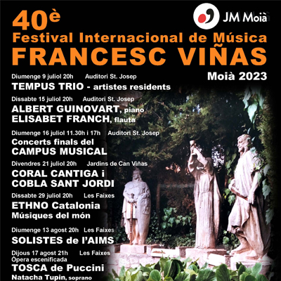Festival Internacional Francesc Viñas Festival Internacional Francesc Viñas