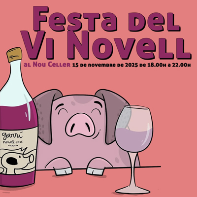 Festa del Vi Novell al Nou Celler, Petxina Vins, Sant Fruitòs de Bages, 2025 Festa del Vi Novell al Nou Celler, Petxina Vins, Sant Fruitòs de Bages, 2025