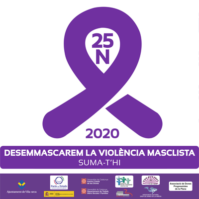 Dia Internacional per a l’Eliminació de la Violència envers les Dones a Vila-seca, 2020