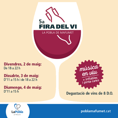 Fira del Vi de la Pobla de Mafumet, 2025