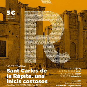 Visita teatral 'Sant Carles de la Ràpita, uns inicis costosos' - La Ràpita 2019