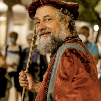 Visita Nocturna Teatralitzada, anys 1400, Santa Coloma de Queralt, 2021 Visita Nocturna Teatralitzada, anys 1400, Santa Coloma de Queralt, 2021