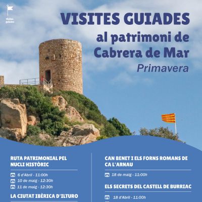 Visites guiades al patrimoni de Cabrera de Mar, Primavera 2025, Cabrera de Mar, 2025, 