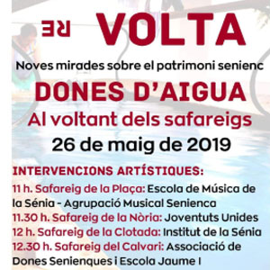 re-VOLTA. Dones d'aigua. Al voltant dels safareigs - La Sénia 2019 re-VOLTA. Dones d'aigua. Al voltant dels safareigs - La Sénia 2019