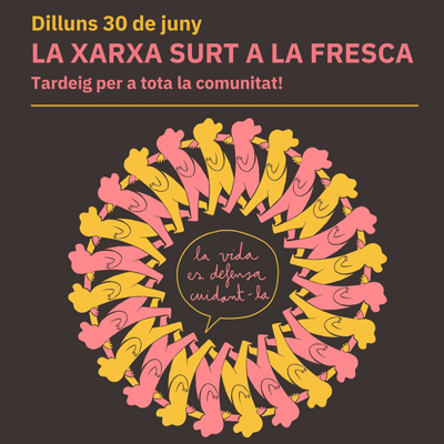 La Xarxa pel Dret a la Cura de Ponent surt a la fresca, Cervera, 2025 La Xarxa pel Dret a la Cura de Ponent surt a la fresca, Cervera, 2025