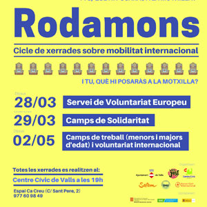 Cicle de xerrades 'Rodamons' a Valls, 2019