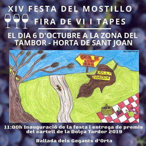 XIV Festa del Mostillo - Horta de Sant Joan 2019 XIV Festa del Mostillo - Horta de Sant Joan 2019
