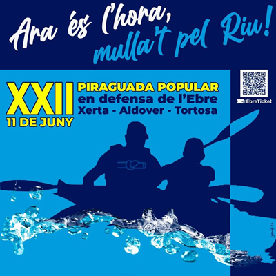 XXII Piraguada en defensa de l'Ebre, 2023 XXII Piraguada en defensa de l'Ebre, 2023
