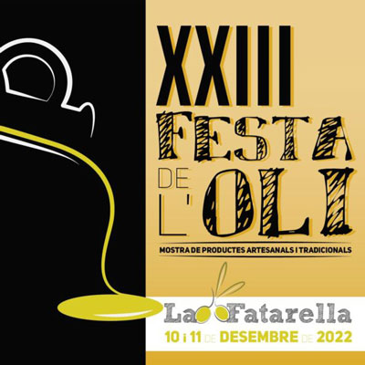 XXIII Festa de l'Oli de La Fatarella, 2022 XXIII Festa de l'Oli de La Fatarella, 2022