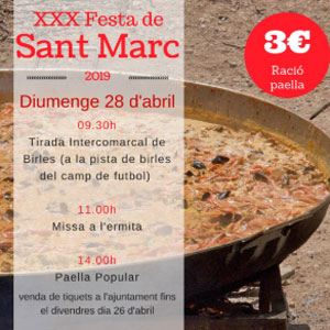 XXX Festa de Sant Marc - Corbera d'Ebre 2019