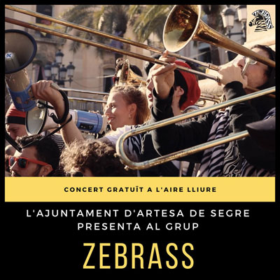 Concert de Zebrass a Artesa de Segre, 2020