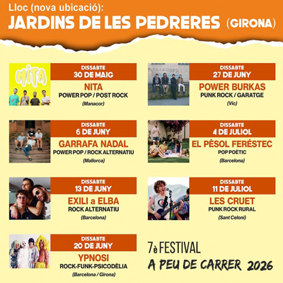 Festival A Peu de Carrer, Girona, 2026