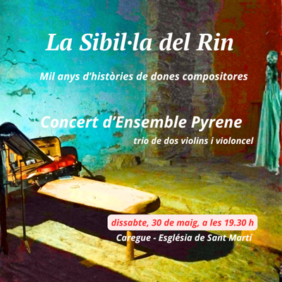 Concert d'Ensemble Pyrene 'La Sibil·la del Rin' a l'Església de Caregue, 2026