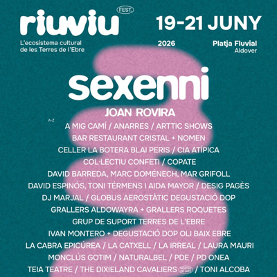 Festival Riuviu, Festival Riuviu 2026