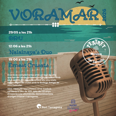 Cicle de concerts Voramar, Teatret del Serrallo, Tarragona, 2026