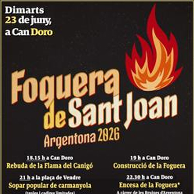 Revetlla de Sant Joan a Argentona