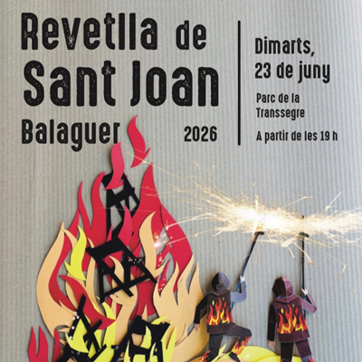 Revetlla de Sant Joan a Balaguer, 2026