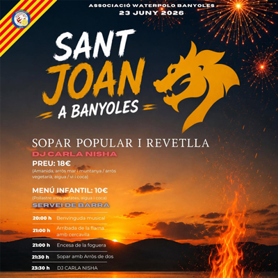 Revetlla de Sant Joan a Banyoles, 2026