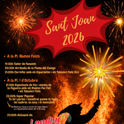 Revetlla de Sant Joan a Bellpuig, 2026