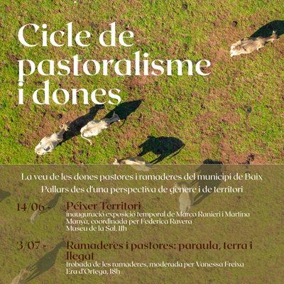 Cicle de Pastoralisme i Dones al Museu de la Sal, Gerri de la Sal, 2026
