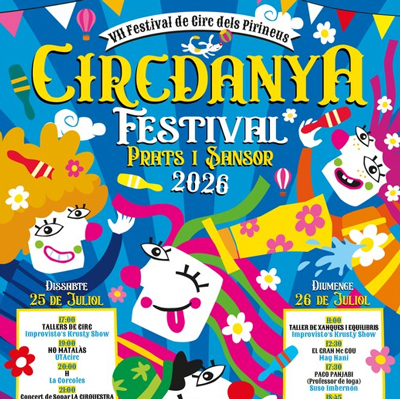 Circdanya Festival, Prats i Sansor, Cerdanya, 2026
