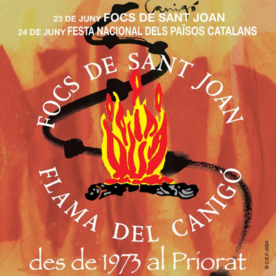 Focs de Sant Joan a Falset, 2026