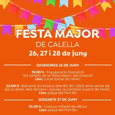 Festa Major - Calella de Palafrugell 2026