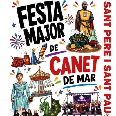 Festa Major de Canet de Mar 2026, Festa Major de Canet de Mar, 2026, Canet de Mar, 