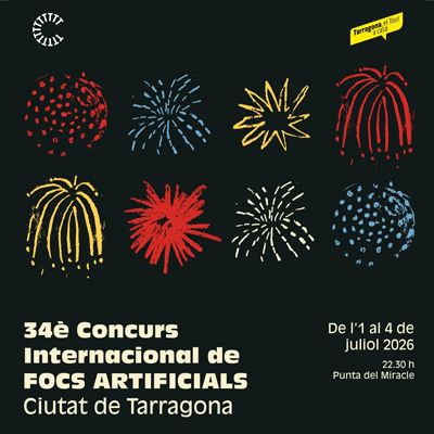 34è Concurs Internacional de Focs Artificials Ciutat de Tarragona, 2026