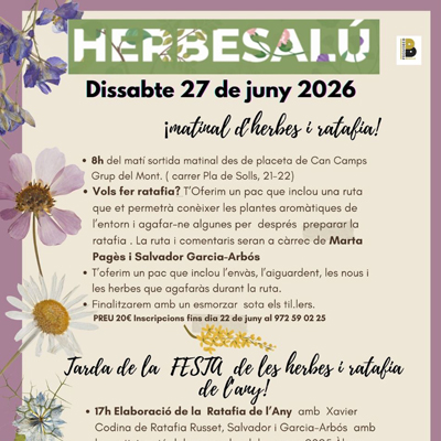 HerBesalú. Festa de les herbes i la ratafia, Besalú, 2026 HerBesalú. Festa de les herbes i la ratafia, Besalú, 2026