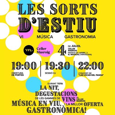 Les Sorts d'Estiu al Celler Masroig, El Masroig, 2026