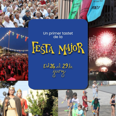 Festa Major de Sant Pere al Masnou, 2026