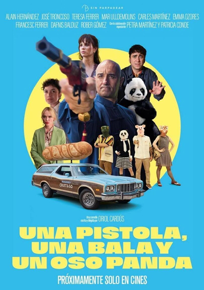 Una pistola, una bala y un oso panda Una pistola, una bala y un oso panda