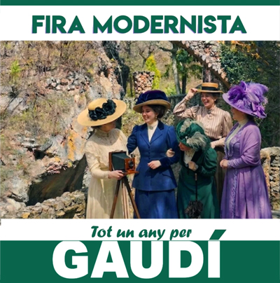 Fira Modernista de l'Any Gaudí a la Pobla de Lillet, 2026