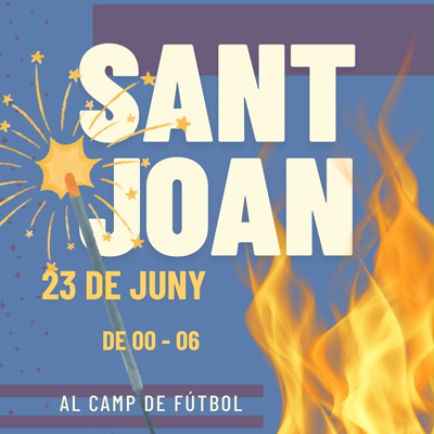 Revetlla de Sant Joan a Ponts, 2026