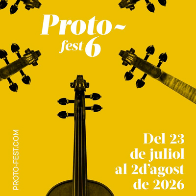 Proto-fest 6. Festival de Música de Tortosa - 2026 Proto-fest 6. Festival de Música de Tortosa - 2026