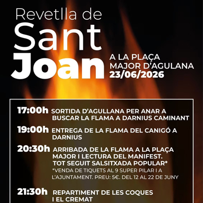 Sant Joan - Agullana 2026 Sant Joan - Agullana 2026